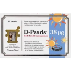 D-PEARLS KAPSLER (40 STK.)