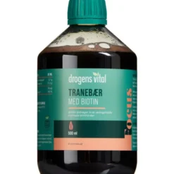 DROGENS VITAL TRANEBÆR MED BIOTIN