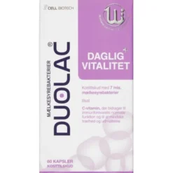 DUOLAC DAGLIG+ VITALITET (60 STK)