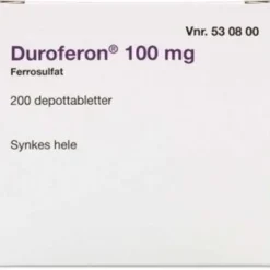 DUROFERON 100 MG (2C4) 200 STK