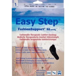 EASY STEP FASHIONSUPPORT KNÆ (SORT/LUKKET/S+)