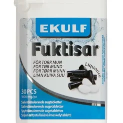 EKULF FUKTISAR LIQUORICE