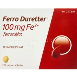 FERRO DURETTER 100 MG 200 STK