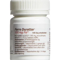 FERRO DURETTER 100 MG 100 STK
