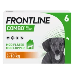 FRONTLINE COMBO VET. (HUND 2-10 KG) 6 STK