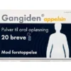 GANGIDEN PULVER TIL ORAL OPLØSNING 20 STK