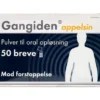 GANGIDEN PULVER TIL ORAL OPLØSNING 50 STK