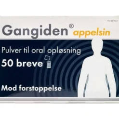 GANGIDEN PULVER TIL ORAL OPLØSNING 50 STK