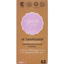 GINGERORGANIC TAMPONER NORMAL