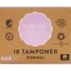 GINGERORGANIC TAMPONER NORMAL (18 STK)