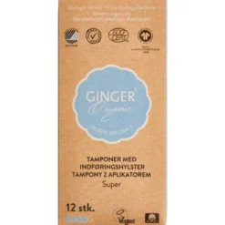 GINGERORGANIC TAMPONER SUPER