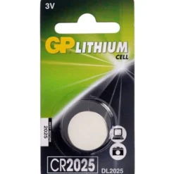 GP LITHIUM BATTERI (CR 2025 - 3 V)