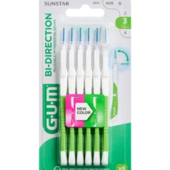 GUM BI-DIRECTION MELLEMRUMSBØRSTER (1,2 MM)