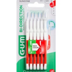 GUM BI-DIRECTION MELLEMRUMSBØRSTER (0,7 MM)