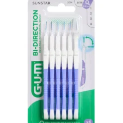 GUM BI-DIRECTION MELLEMRUMSBØRSTER (0,6 MM)
