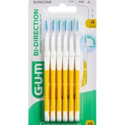 GUM BI-DIRECTION MELLEMRUMSBØRSTER (1,4 MM)