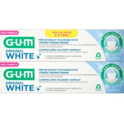 GUM ORIGINAL WHITE TANDPASTA 2