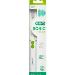 GUM SONIC DAILY TANDBØRSTE (HVID)