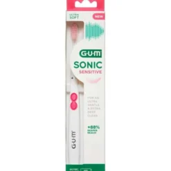 GUM SONIC SENSITIVE TANDBØRSTE
