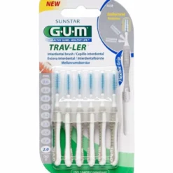 GUM TRAV-LER MELLEMRUMSBØRSTE (2,0 MM)