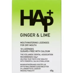 HAP+ TABLETTER – INGEFÆR/LIME