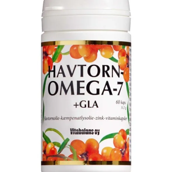 HAVTORN-OMEGA-7 + GLA KAPSLER