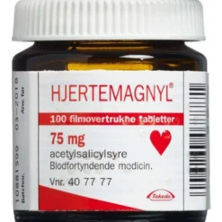 HJERTEMAGNYL 75 MG 100 STK