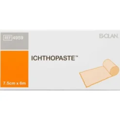 ICHTHOPASTE BANDAGE (7,5 CM X 6 M)
