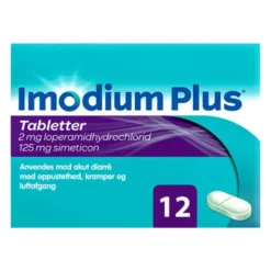 IMODIUM PLUS 12 STK