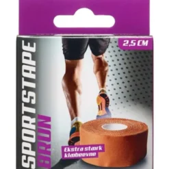 JASPER SPORTSTAPE (BRUN - 2,5 CM)