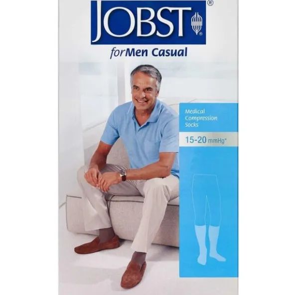JOBST FOR MEN CASUAL STRØMPER (M)