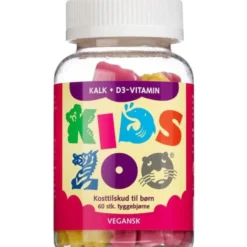 KIDS ZOO KALK + D-VITAMIN GELÉSTYKKER
