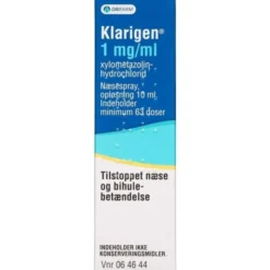 KLARIGEN 1 MG/ML NASAL SPRAY