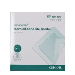 KLINIDERM FOAM SILICONE LITE BORDER (10X10)
