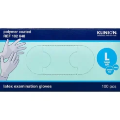 KLINION PROTECTION LATEX HANDSKER (L/PUDDERFRI)
