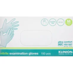 KLINION PROTECTION NITRILE HANDSKER (M-PUDDERFRI)