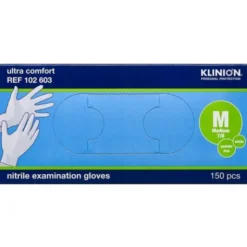 KLINION PROTECTION NITRILE HANDSKER (M-PUDDERFRI)