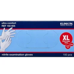 KLINION PROTECTION NITRILE HANDSKER (XL-PUDDERFRI)