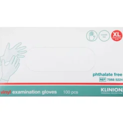 KLINION PROTECTION VINYL HANDSKER (XL-PUDDERFRI)