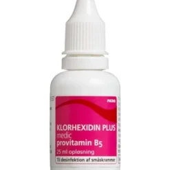 KLORHEXIDIN PLUS MEDIC OPLØSNING