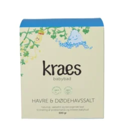 KRAES BABYBAD HAVRE & DØDEHAVSSALT (600 G)