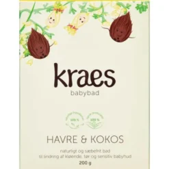 KRAES BABYBAD HAVRE & KOKOS (200 G)