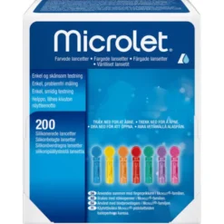 KULØRTE MICROLET LANCETTER