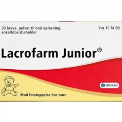 LACROFARM JUNIOR BREVE TIL ORAL OPLØSNING 30 STK