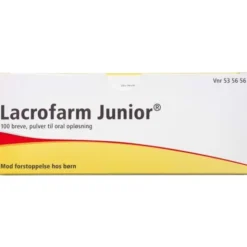 LACROFARM JUNIOR BREVE TIL ORAL OPLØSNING 100 STK