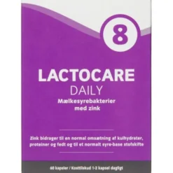 LACTOCARE DAILY MED ZINK
