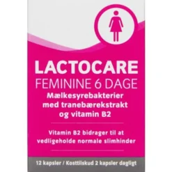 LACTOCARE FEMININE KAPSLER (12 STK)