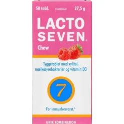 LACTO SEVEN CHEW TYGGETABLETTER