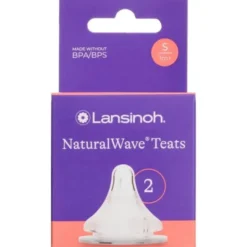 LANSINOH NATURALWAVE FLASKESUT (SLOW FLOW)