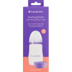 LANSINOH NATURALWAVE SUTTEFLASKE (240 ML)